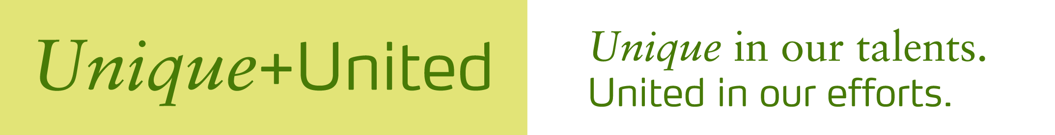 Unique+United logo
